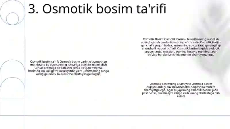 Osmotik Bosim 4