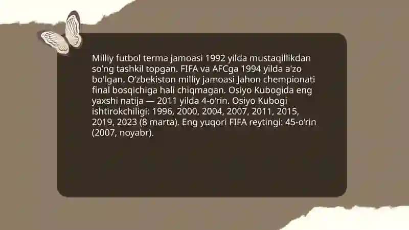 Oʻzbekiston futboli tarixi va rivojlanishi 4