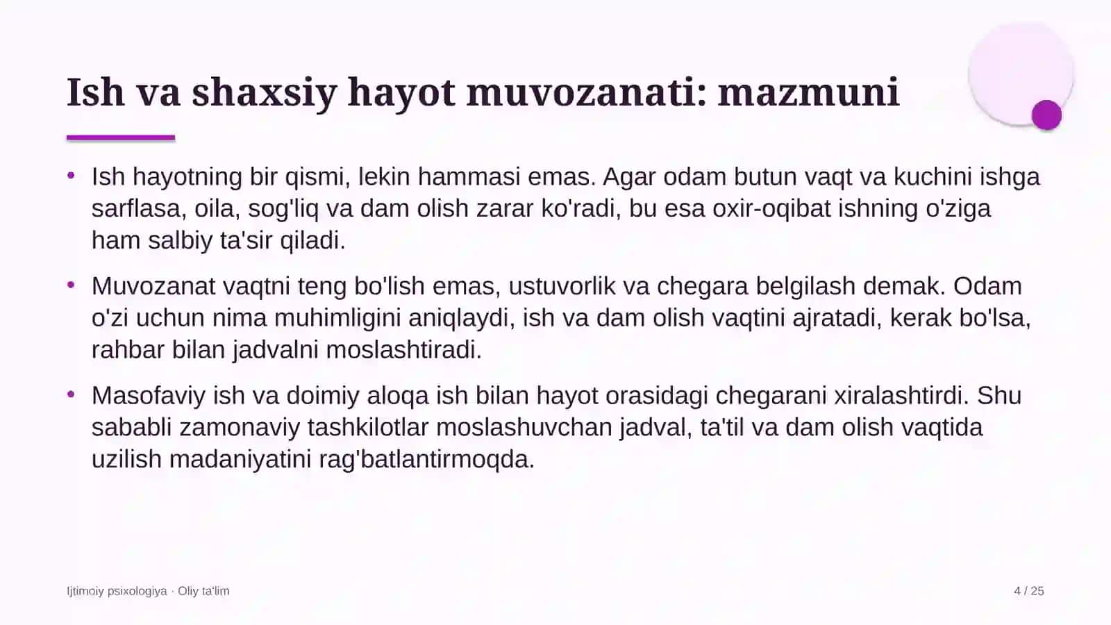 Kuryerlik xizmatida ish va shaxsiy hayot muvozanati 4
