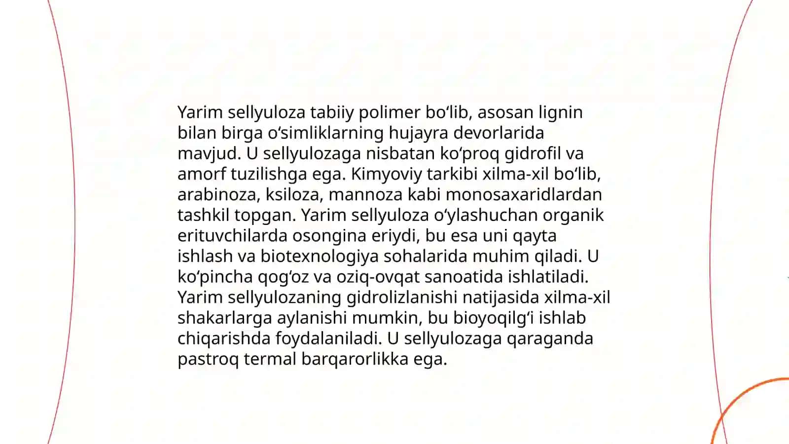 Yoğoch payraxasidan yarim sellyuloza olish 4