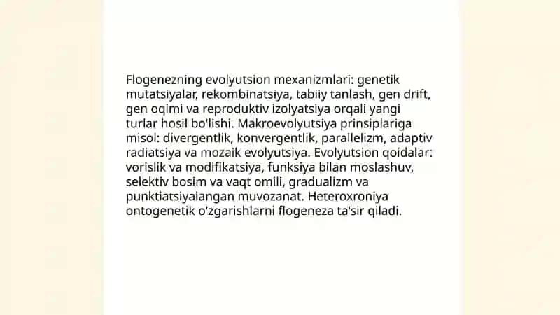 Flogenez va Ontogenez haqida tushuncha 4
