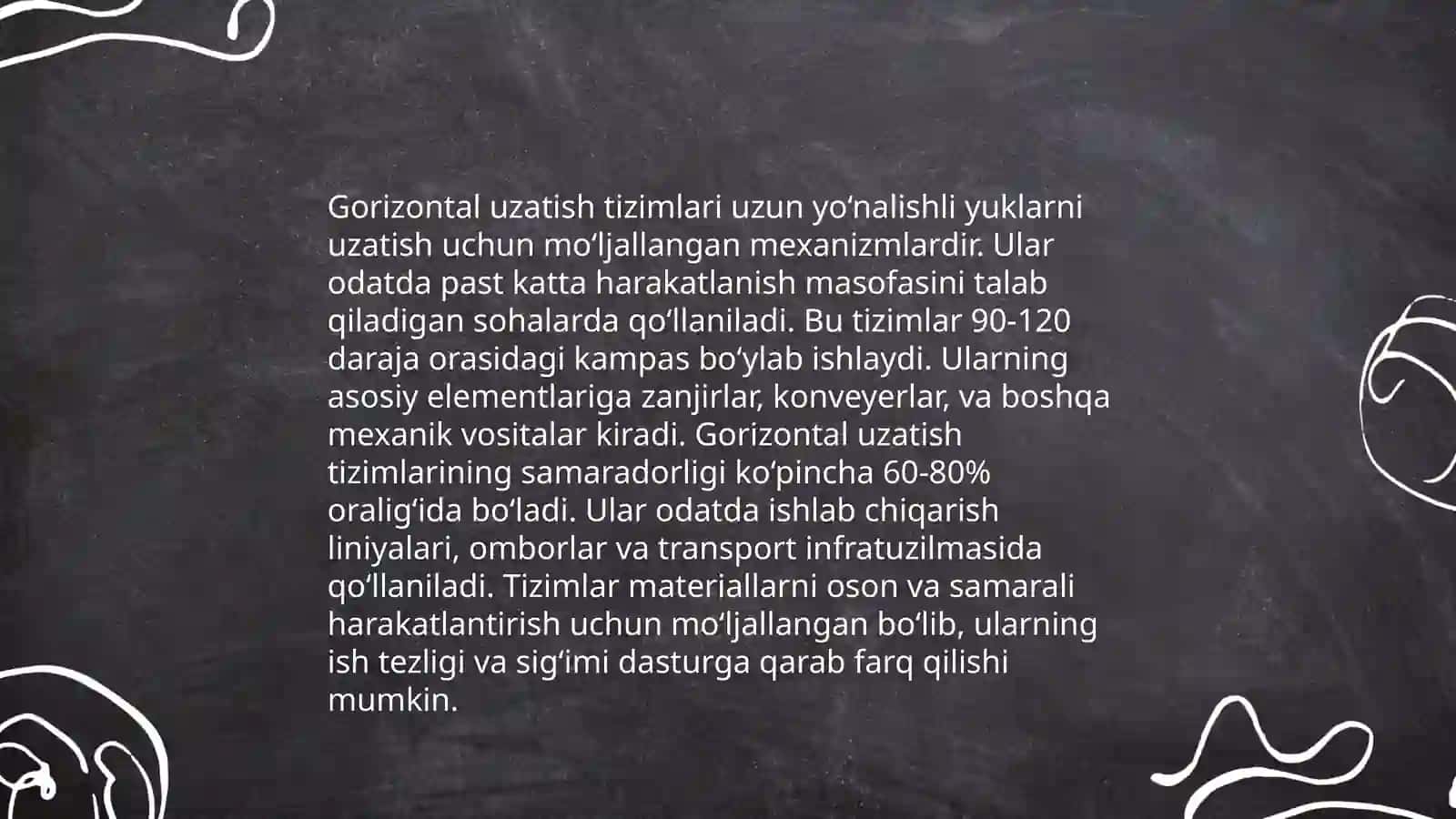 Xomashyo uzatish jarayonlari 4