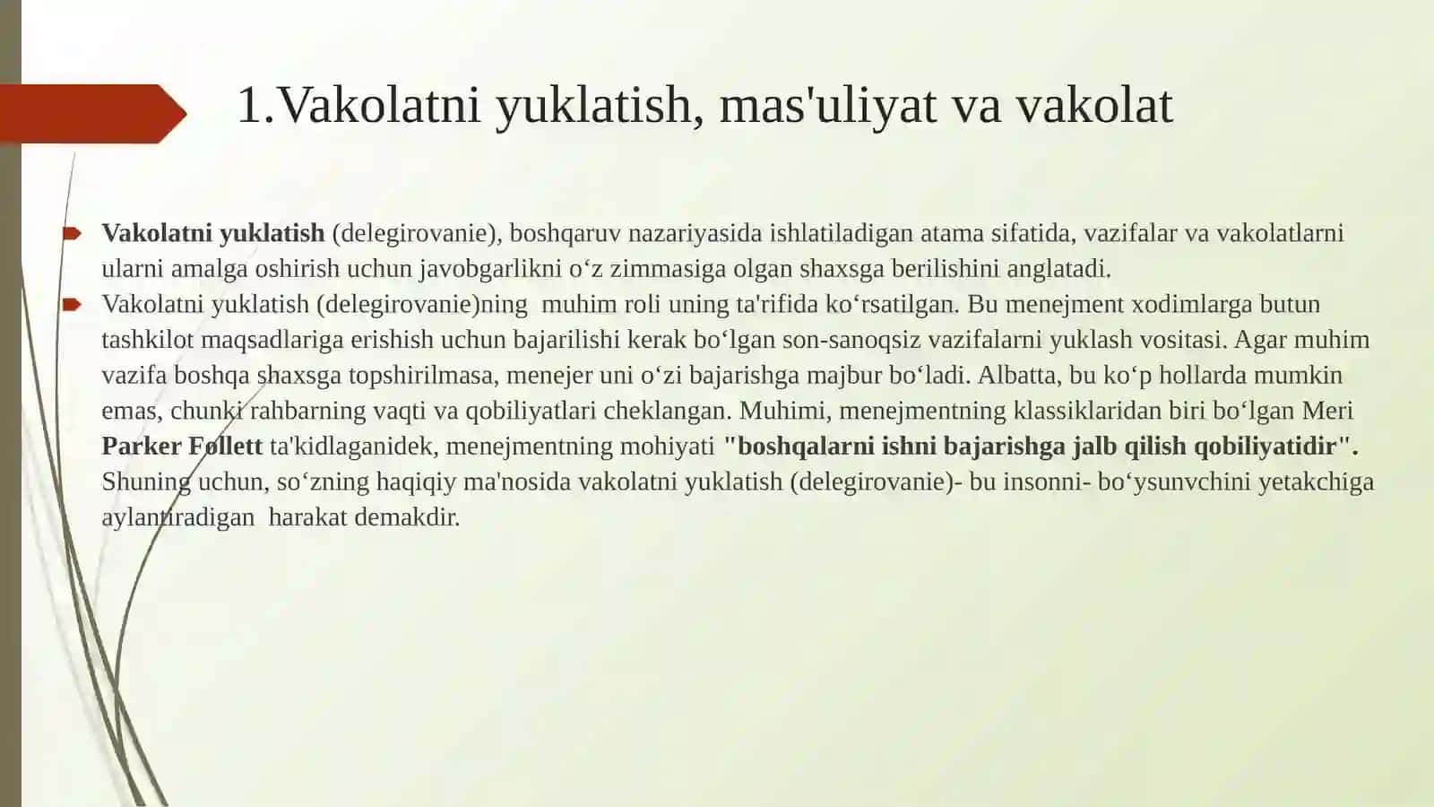 O‘zaro harakatlar va vakolatlarni yuklatish 4