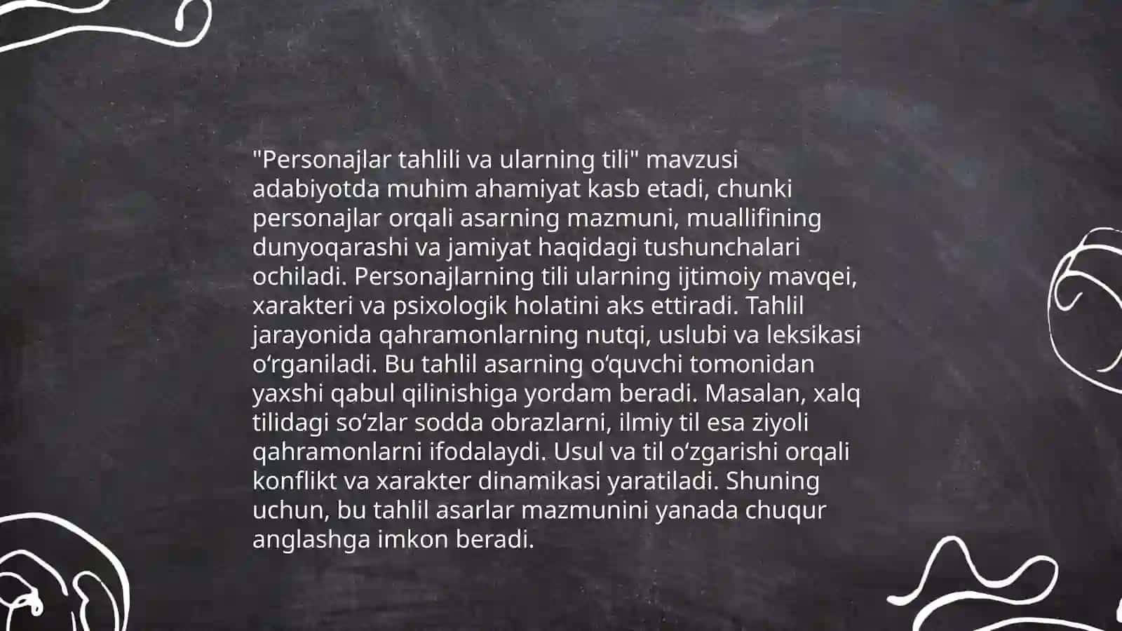 Dunyoning ishlari asarida filologik tahlil 4