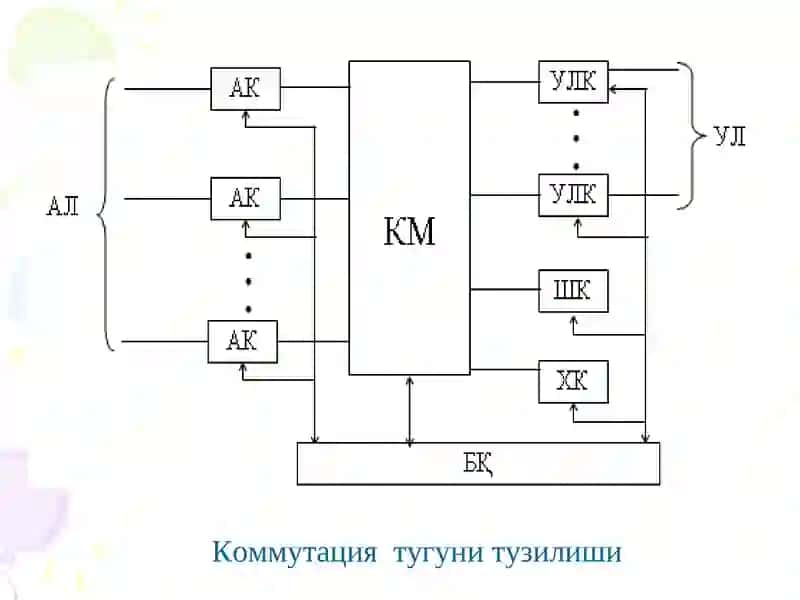 Коммутация тугунининг умумий тузилиши 4