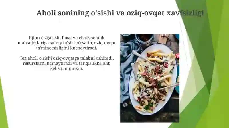 Barqaror Oziq-ovqat Tizimlari 4