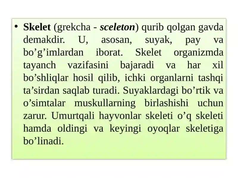 UMUMIY OSTEOLOGIYA 4