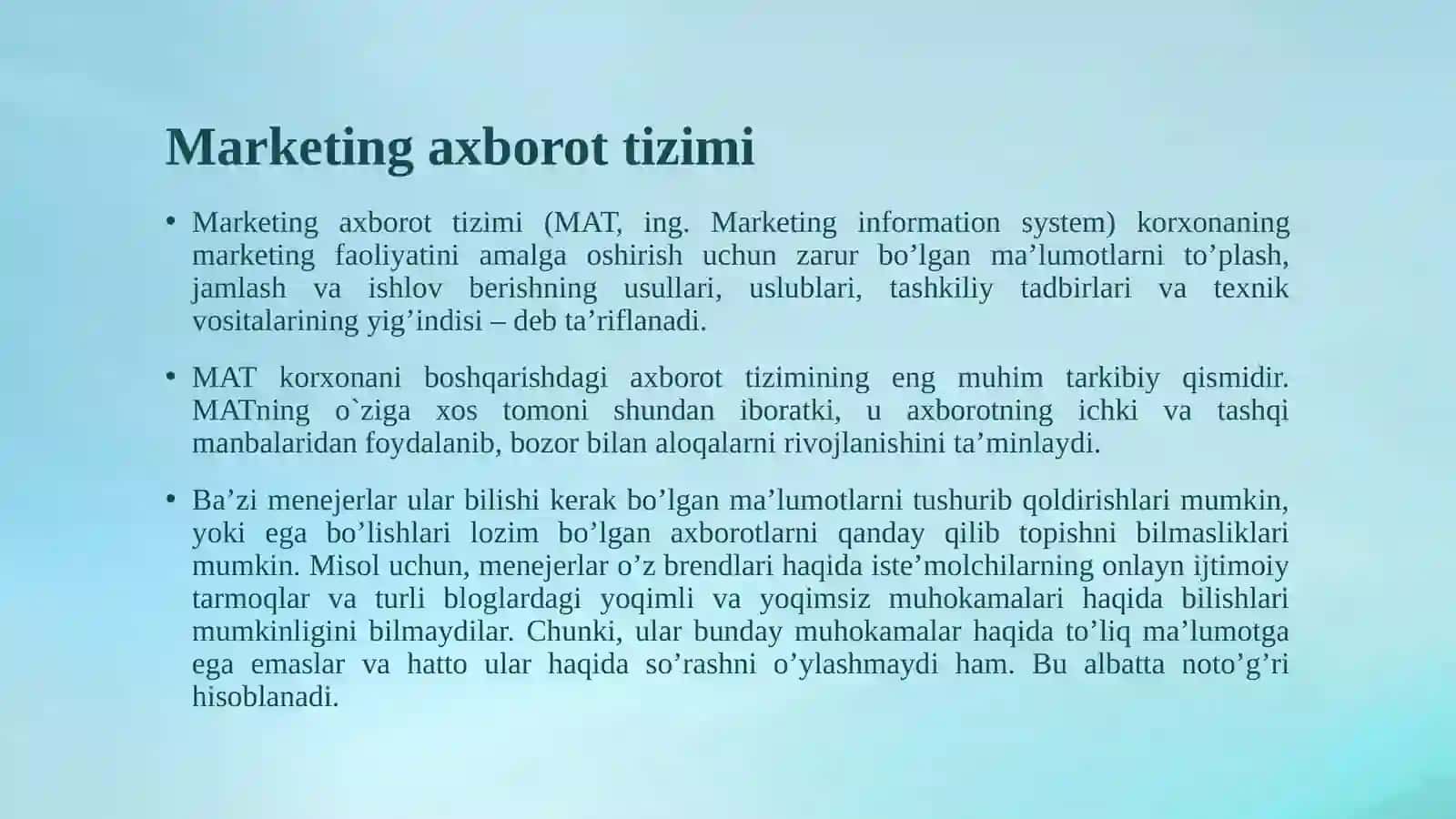 «The principles of marketing» 4