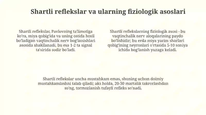 Nerv tizimi oliy bo’limlarining vazifalari 4