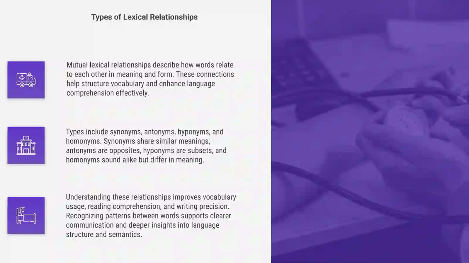 Mutual Lexical Relationships 4