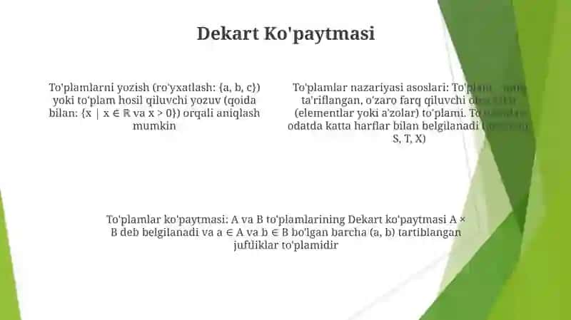 To'plamlar nazariyasi 4