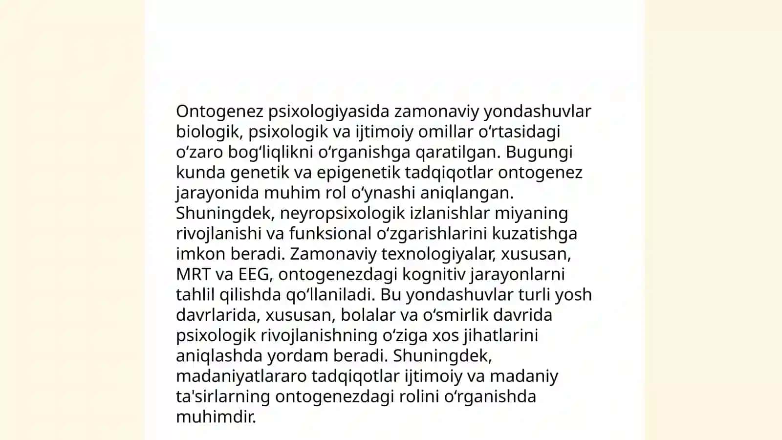 Ontogenez Psixologiyasi 4