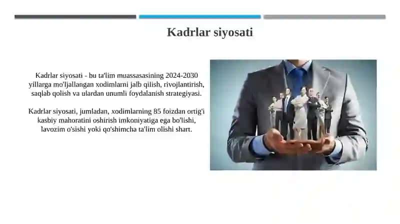 Ta'lim muassasasida kadrlar boshqaruvi 4