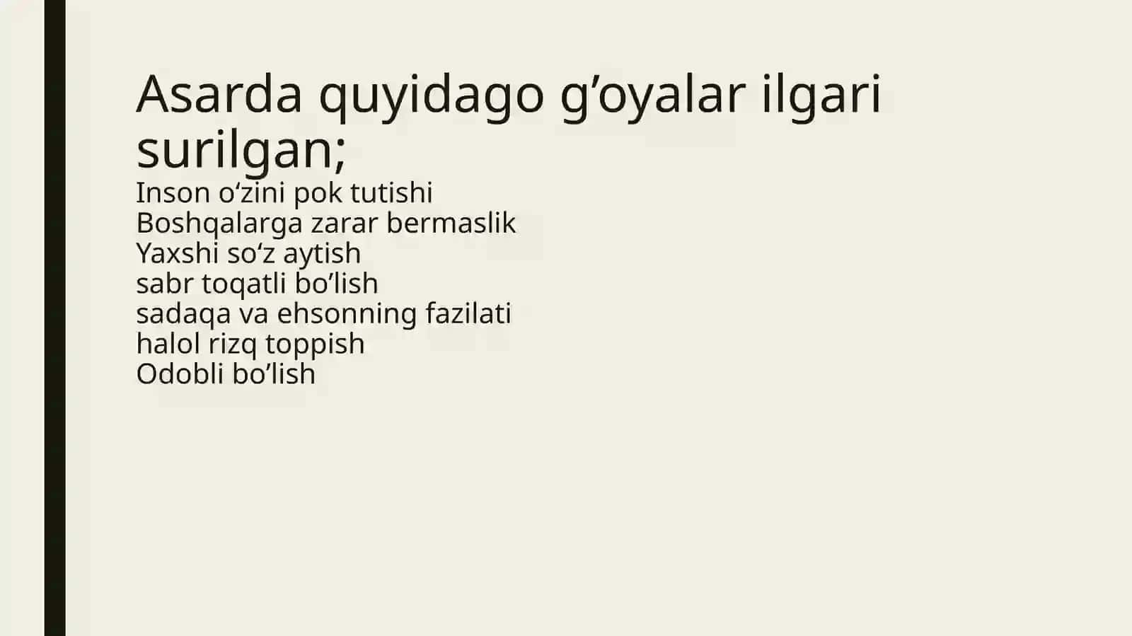 Alisher navoiyning “Arba’iyn” asari 4