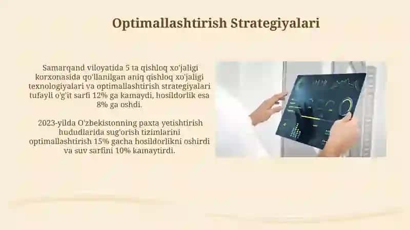 Optimallashtirish va Avtomatlashtirish 4