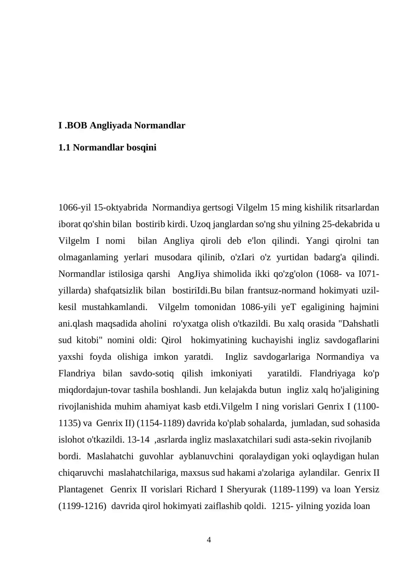 Angliyada Normandlar 4