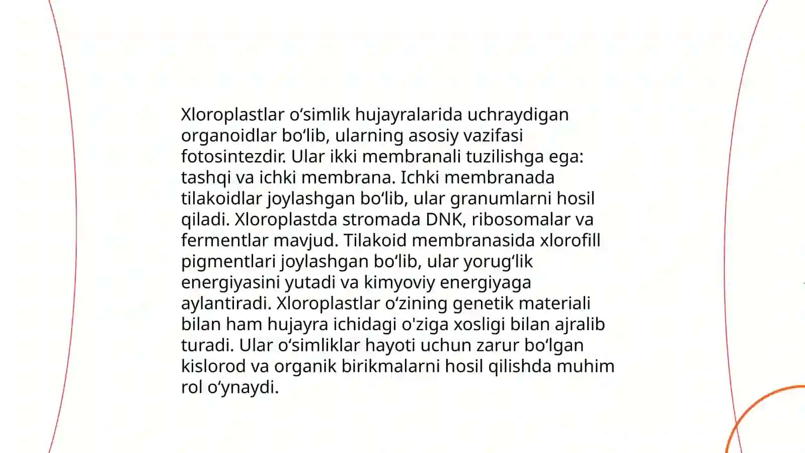 Plastidlar va ularning tiplari, tuzilishi 4