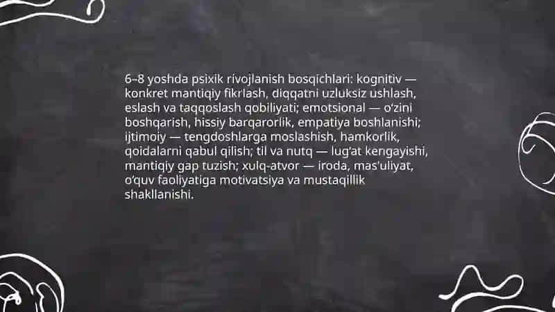 Maktabgacha yosh davrining umumiy psixologik xususiyatlari 4