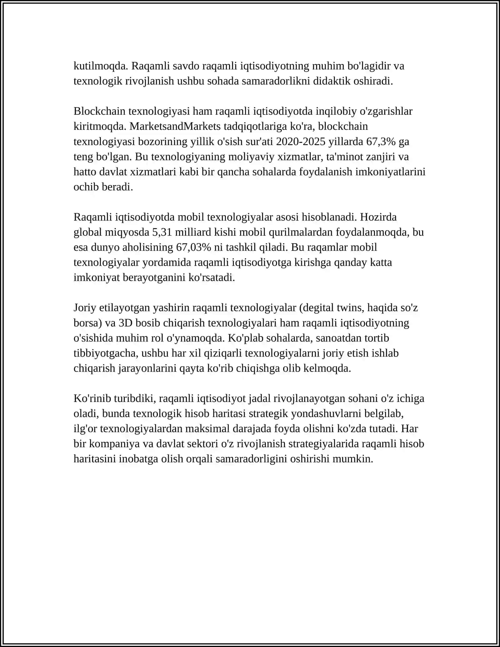 TEXNALOGIK HISOB HARITASI 4