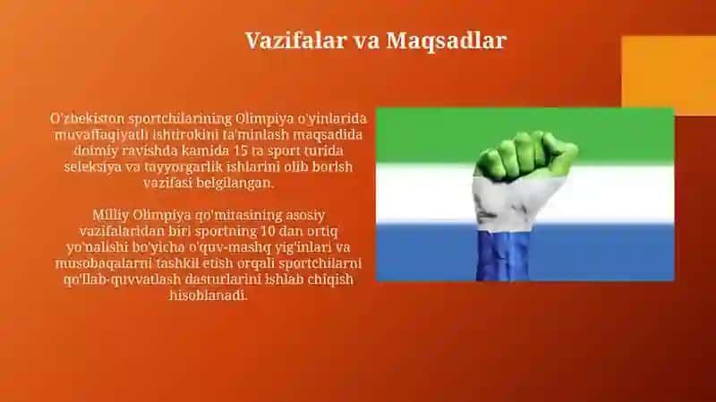 O'zbekiston Milliy Olimpiya Qo'mitasi: Tarixi va Rivojlanishi 4