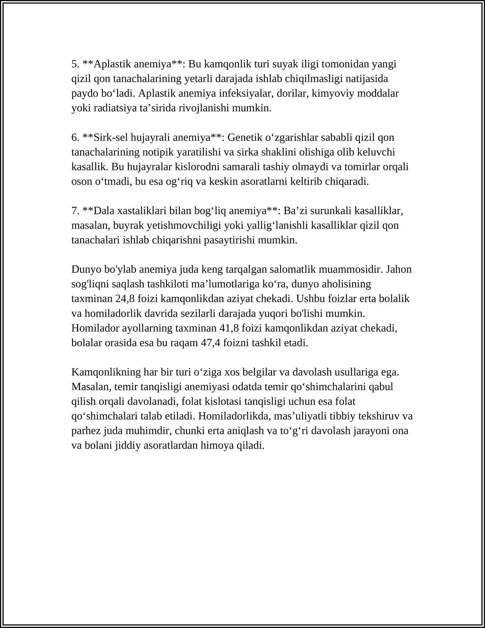 BOLALARDA TANQISLIK KAMQONLIKLARI 4