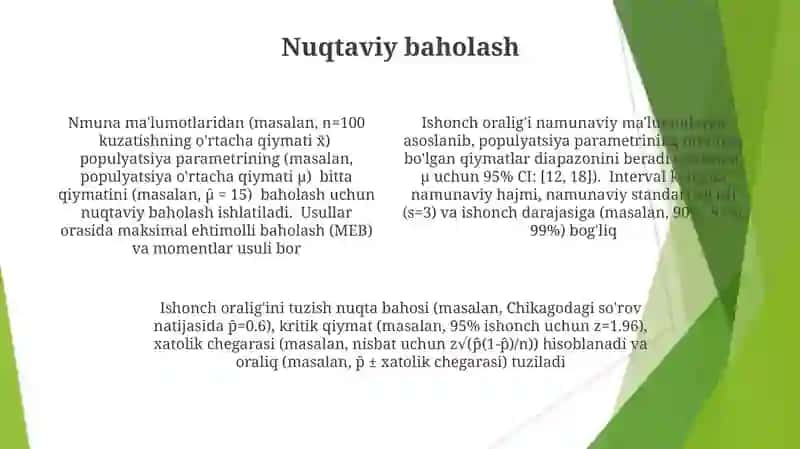 Ishonch Oralig'ini Talqinlash va Qo'llash 4