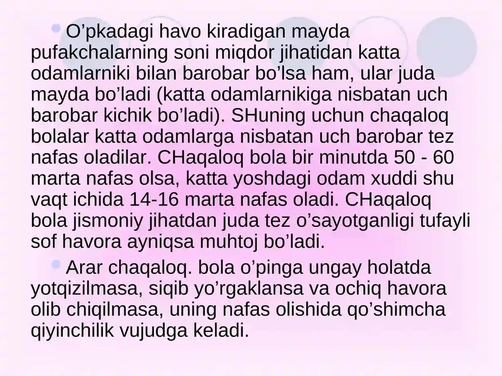 Go’daklik davri 4