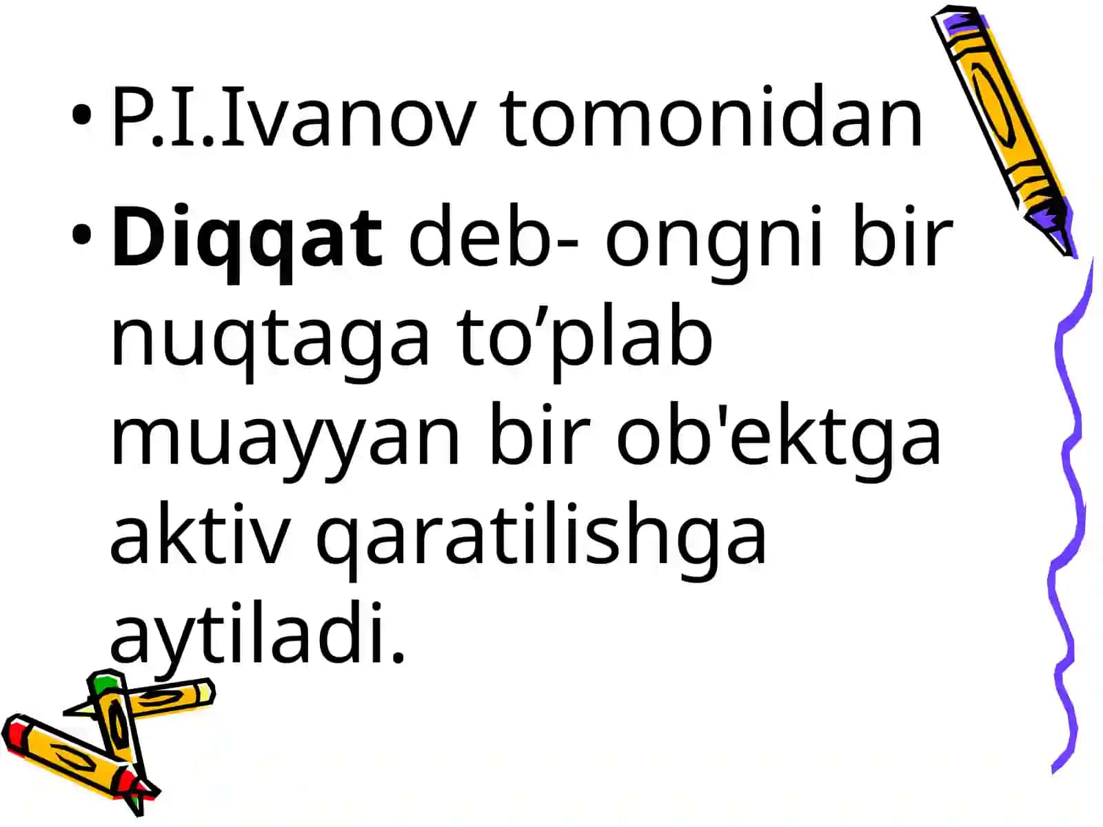 Diqqat va Sezgi 4