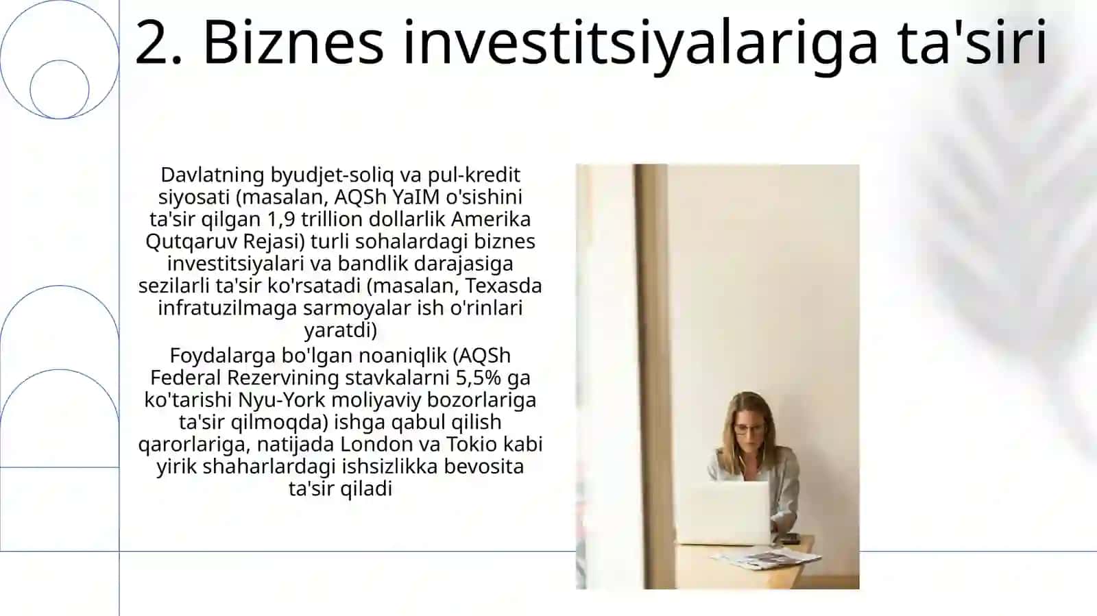 Ishsizlik va biznes sikllari 4