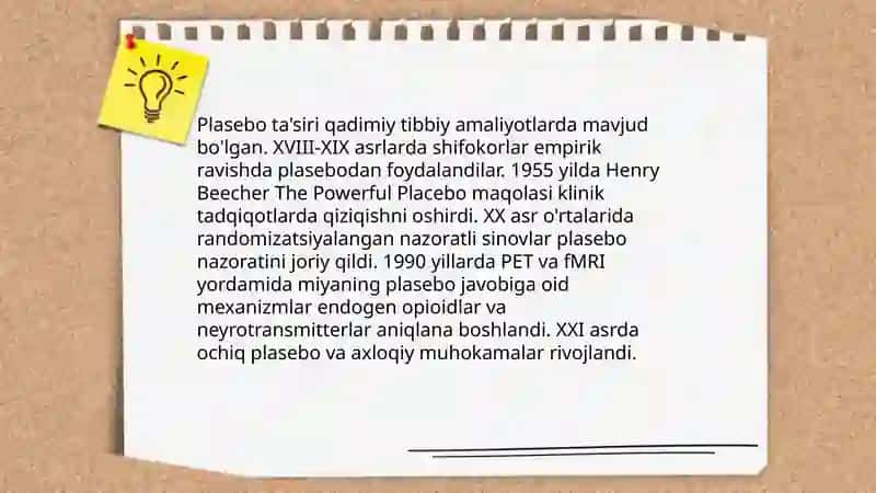 Plasebo terapiya metodologiyasi 4