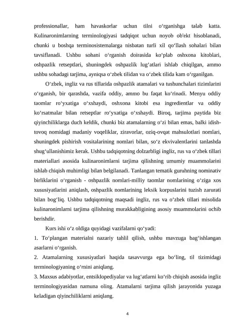 Pazandachilik atamalari tushunchasi 4