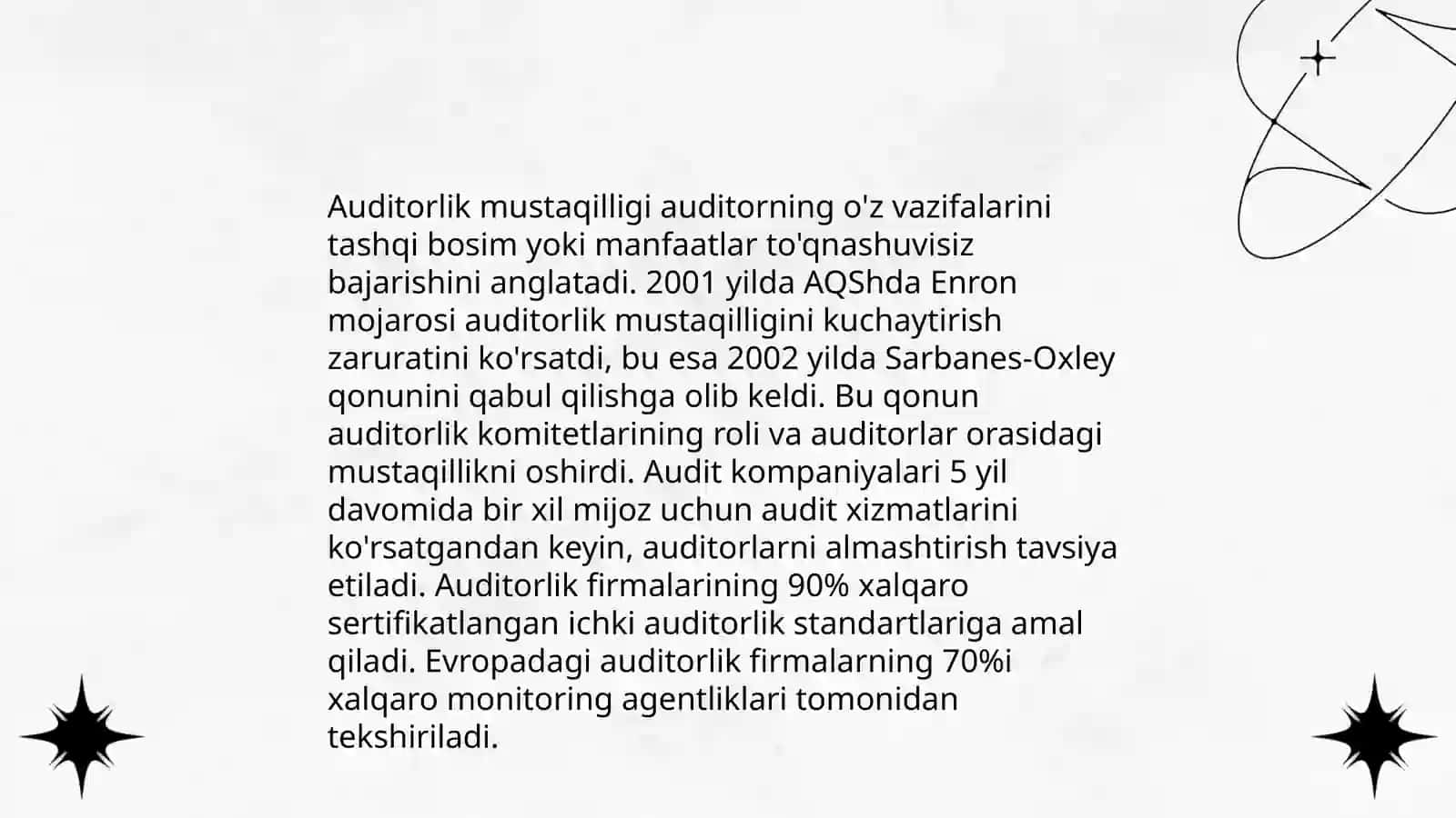 Auditorlik kasb etikasi 4