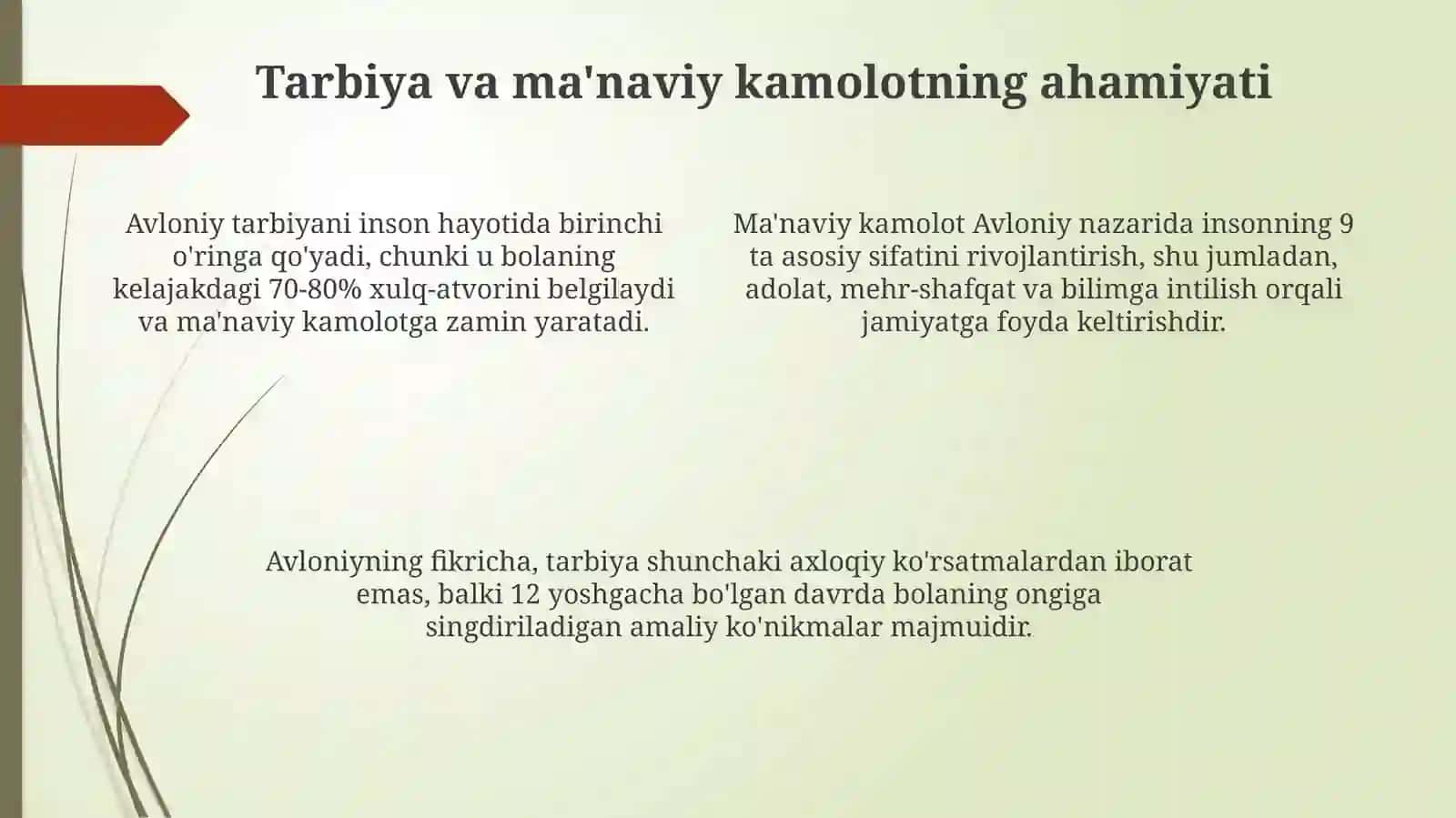 Abdulla Avloniyning komil inson haqidagi qarashlari 4