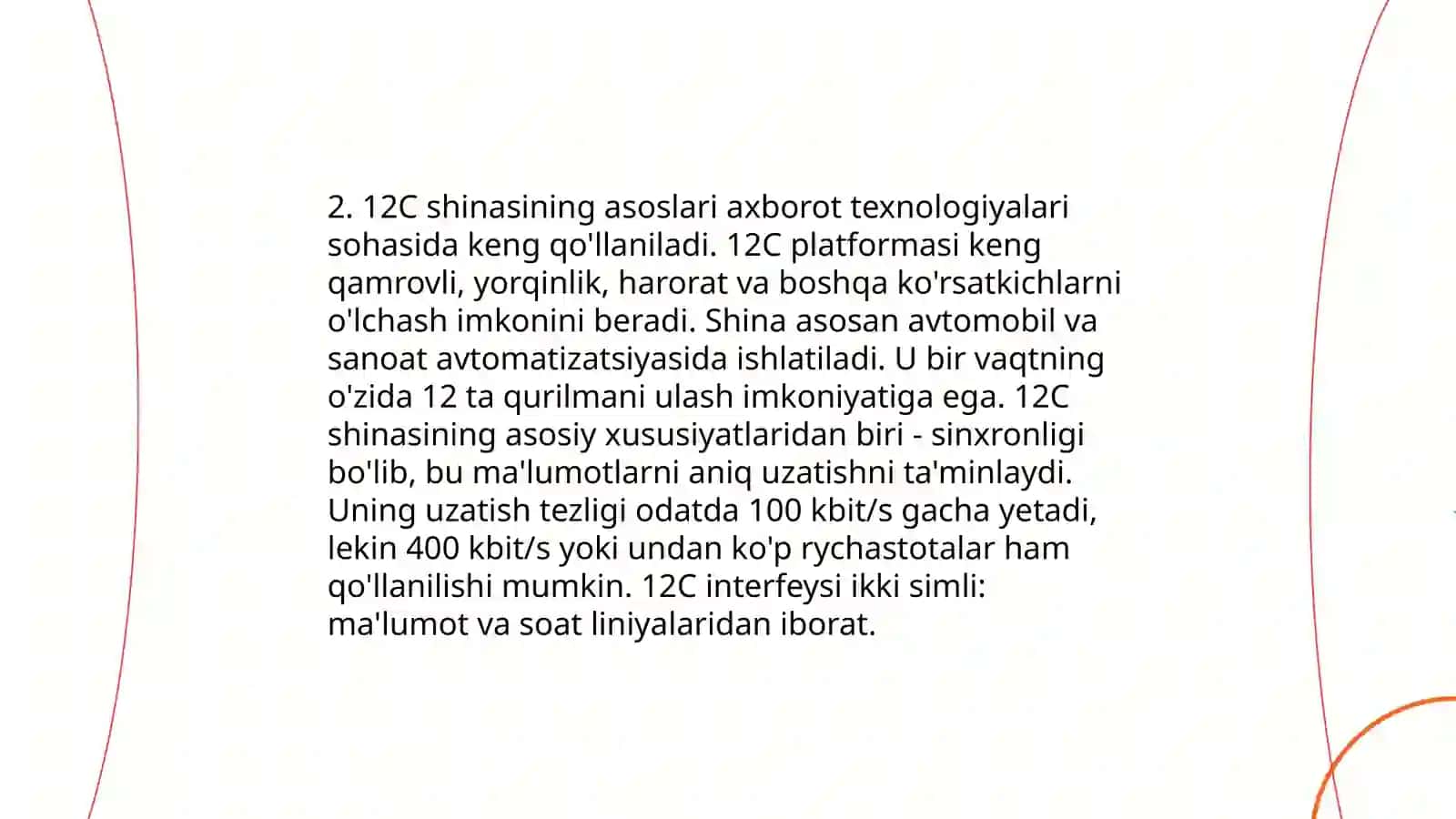 Arduino va 12C shinasi umumiy tushunchalari 4
