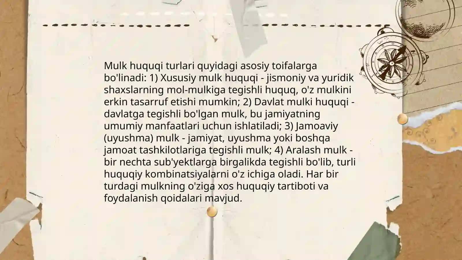 Mulk huquqi 4