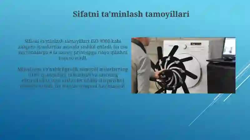 Sifat nazoratining asoslari 4