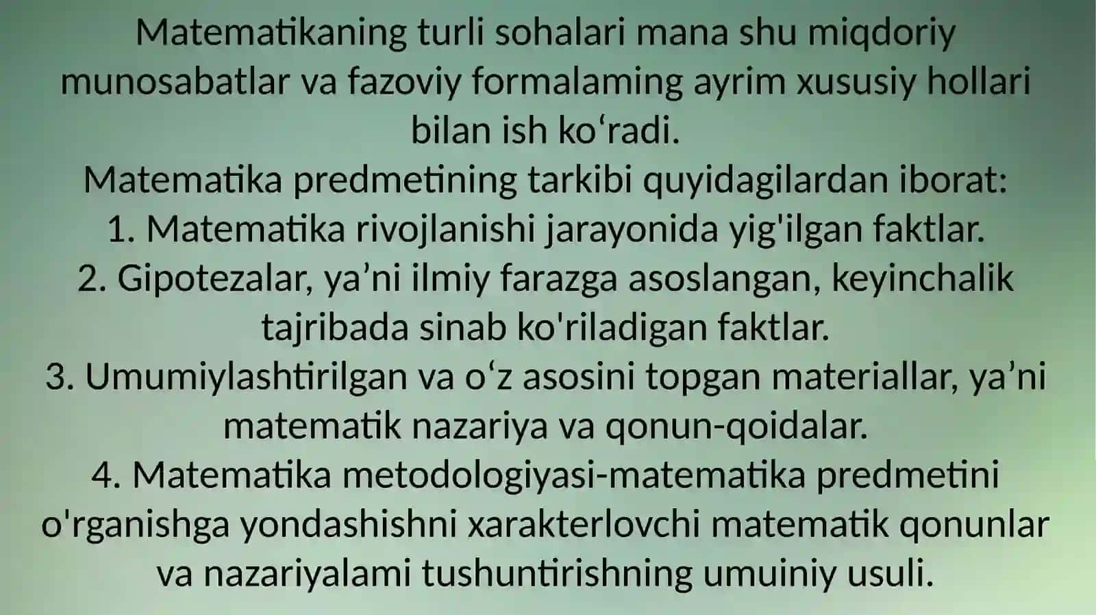 Rim saltanati davrida algebra va sonlar nazaryasi 4
