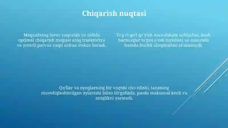 Valibolda pastdan ikki qoʻllab toʻp uzatish texnikasi 4