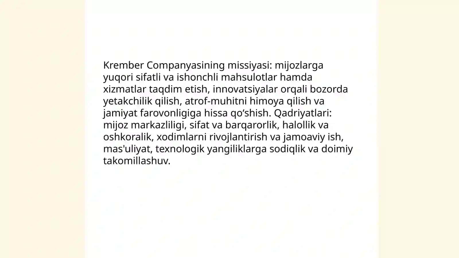Krember Companyasi 4