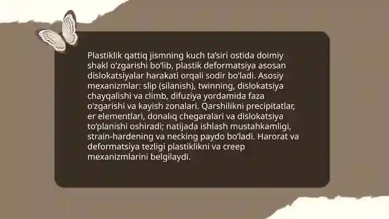 Qattiq jismning mexanik xossalari 4
