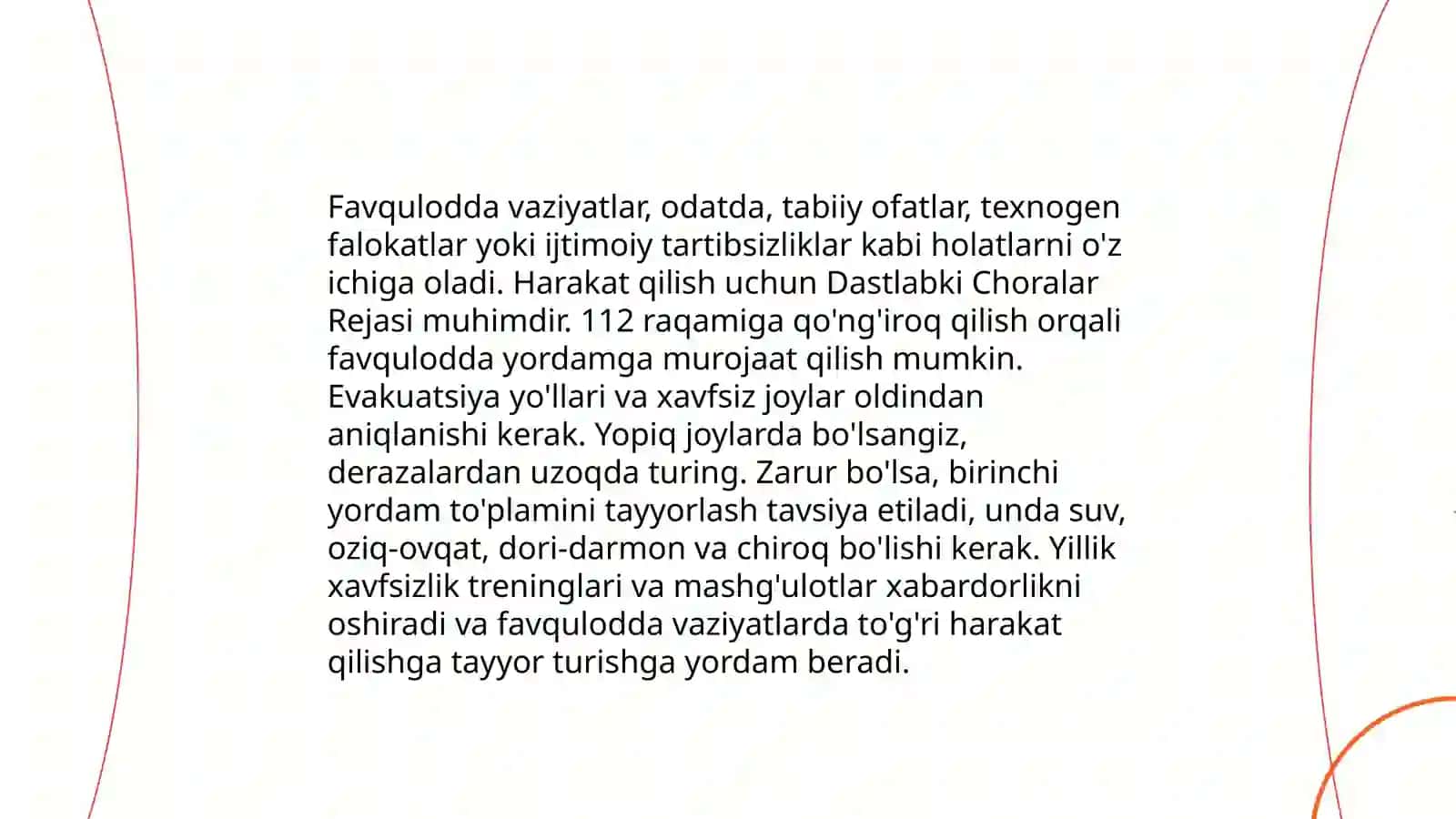 Hayot faoliyati xavfsizligini ta'minlash 4