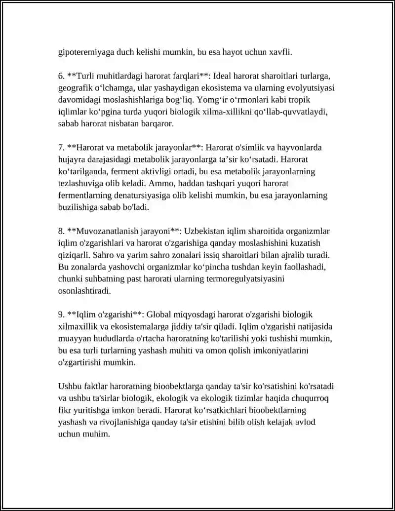 BIOOBEKTLARGA FIZIK OMILLARNING TA’SIRI 4