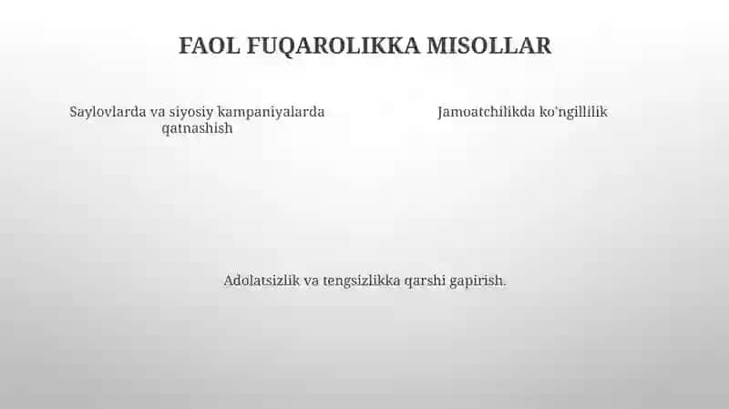 Faol fuqarolik 4