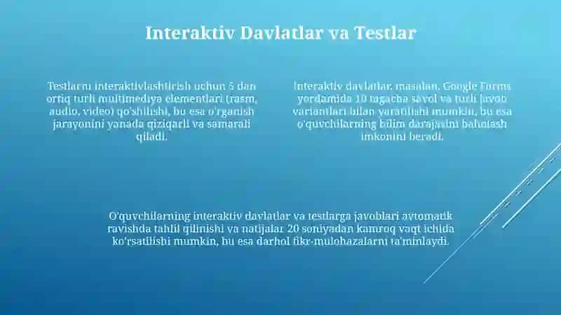 Ta’limda interfaol metodlarni qo’llash texnologiyalari 4