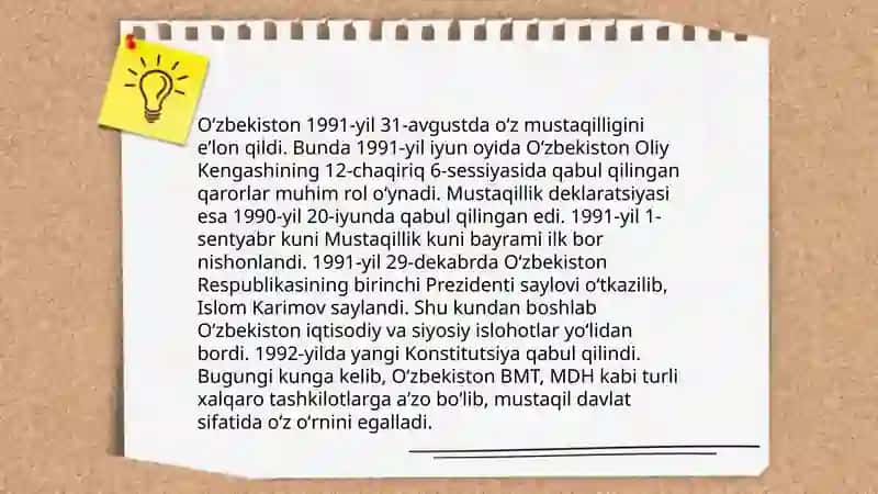 Mening qadirdon O'zbekistonim 4