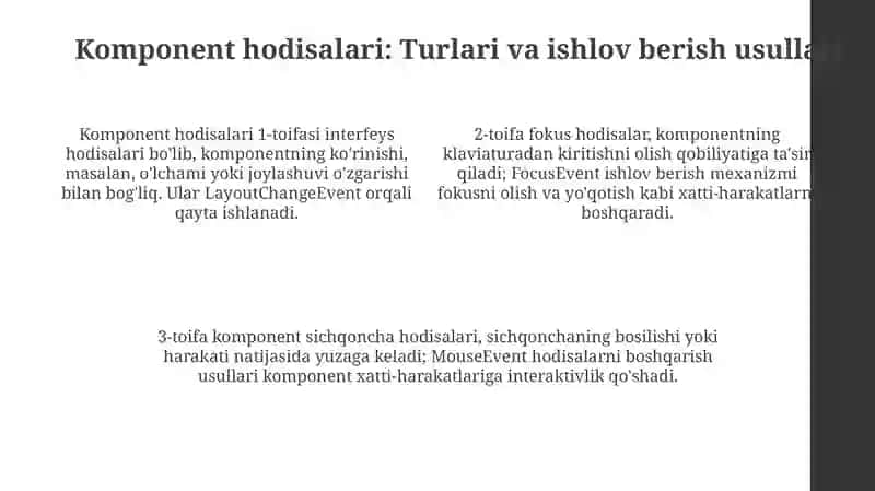 Hodisalar 4