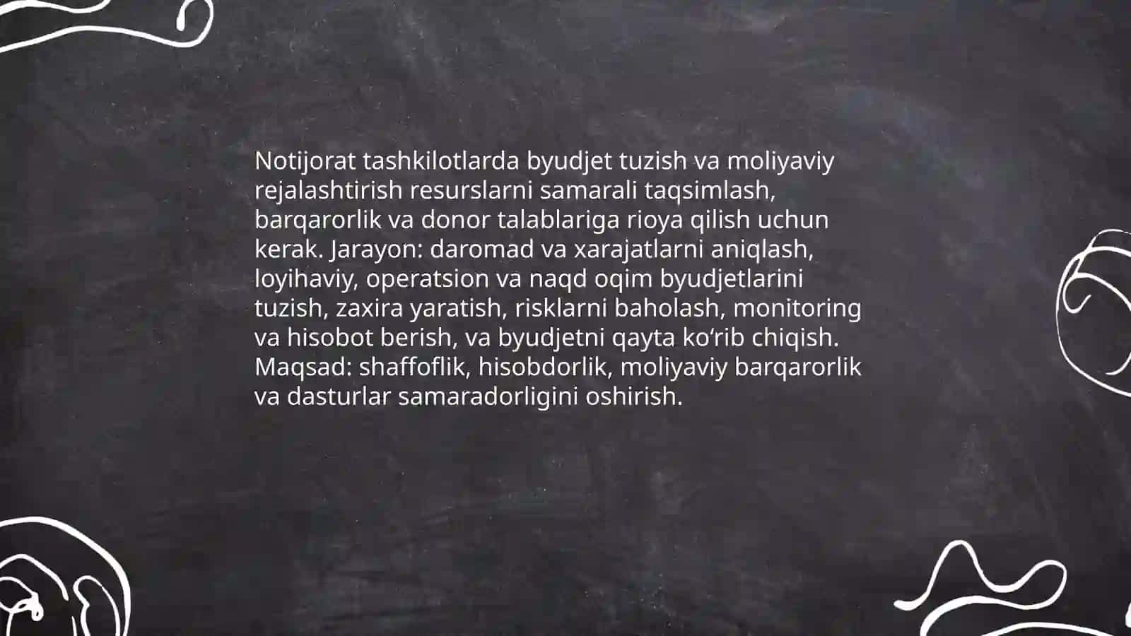 Notijorat tashkilotlar moliyasi tizimida tutgan o'rni 4