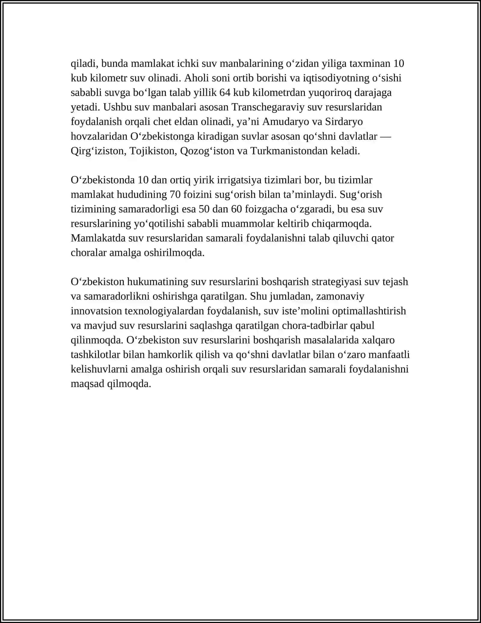 O‘zbekiston RESPUBLIKASI 4