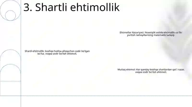 Ehtimollar Nazariyasi 4