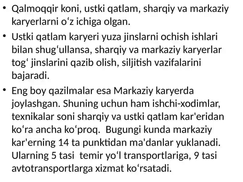 KARYER ISH HUDUDINING HOSIL BO’LISHI 4